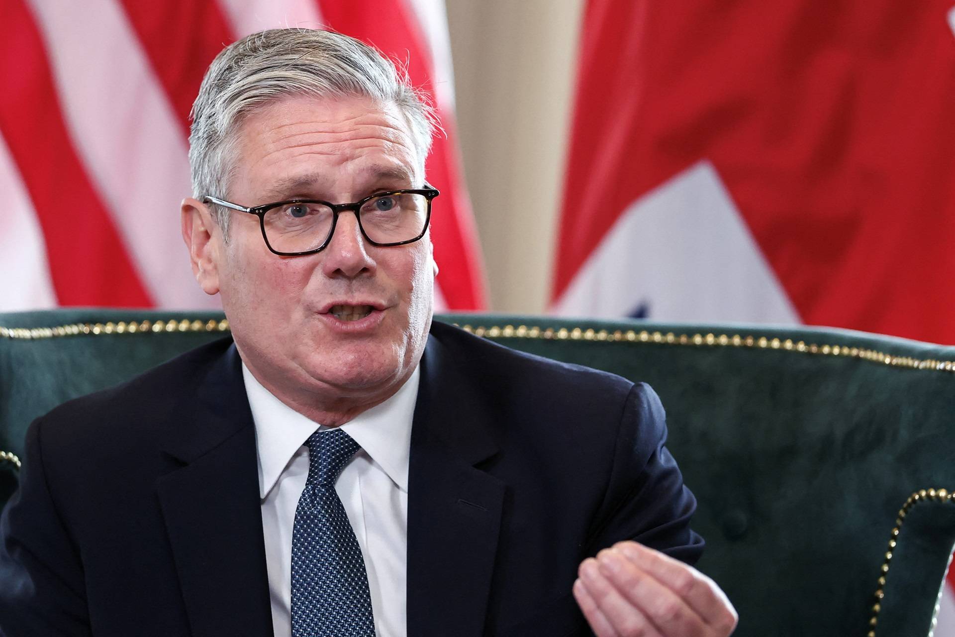 Primeiro-ministro britânico, Keir Starmer
28/07/2025
REUTERS/Evelyn Hockstein