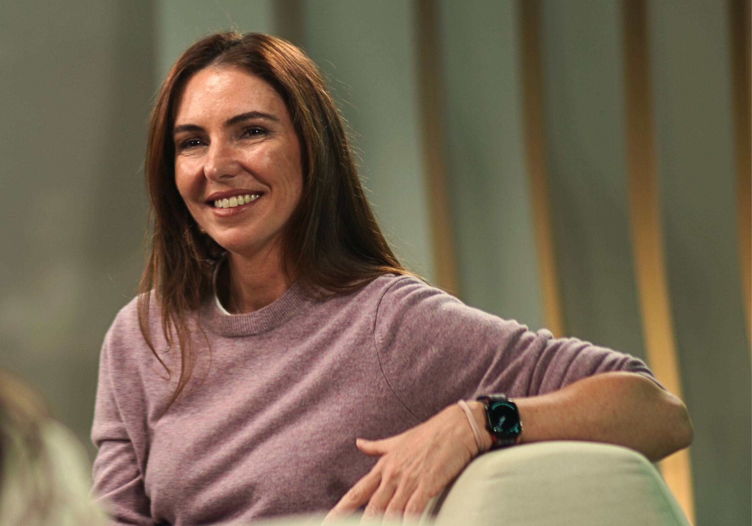 A apresentadora Glenda Kozlowski, em entrevista ao Game Changers, do InfoMoney (Foto: Divulgação/InfoMoney)