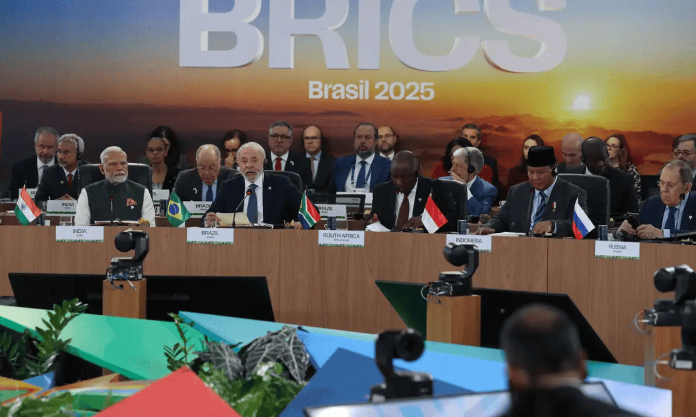 Reunião do BRICs (Foto: Tomaz Silva/Agência Brasil)