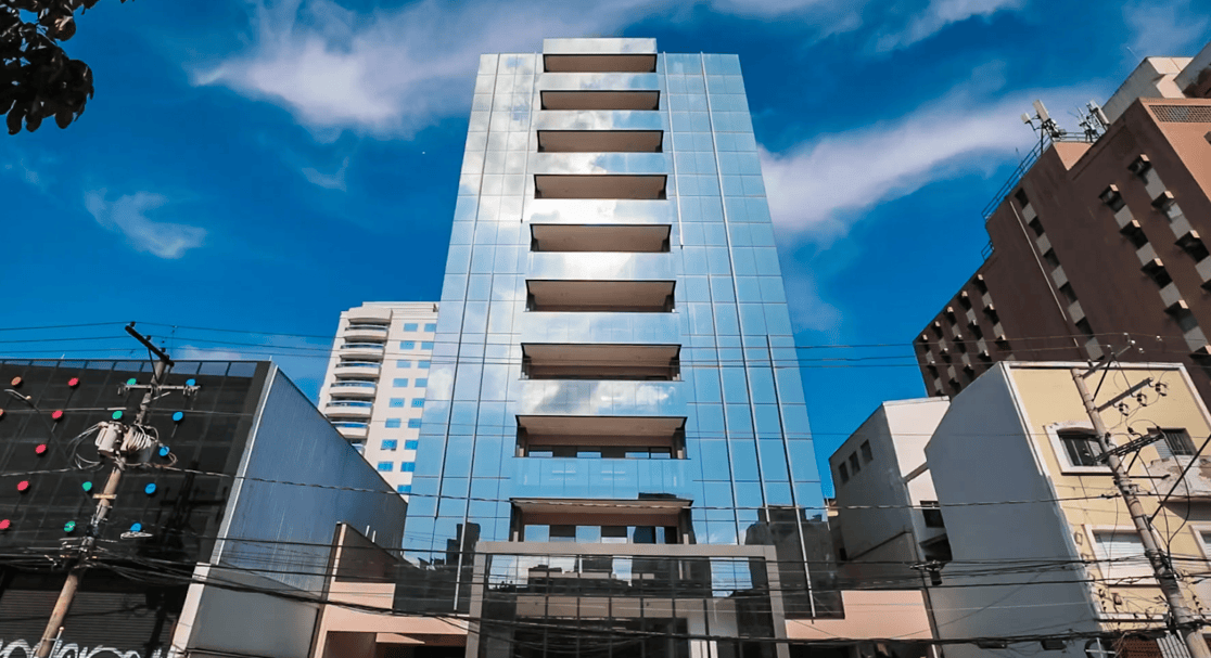 Localizado na zona Sul de São Paulo e com 13.500 m², Edifício do Associativismo abriga as operações da Febrafar e da Farmarcas. Foto: Divulgação