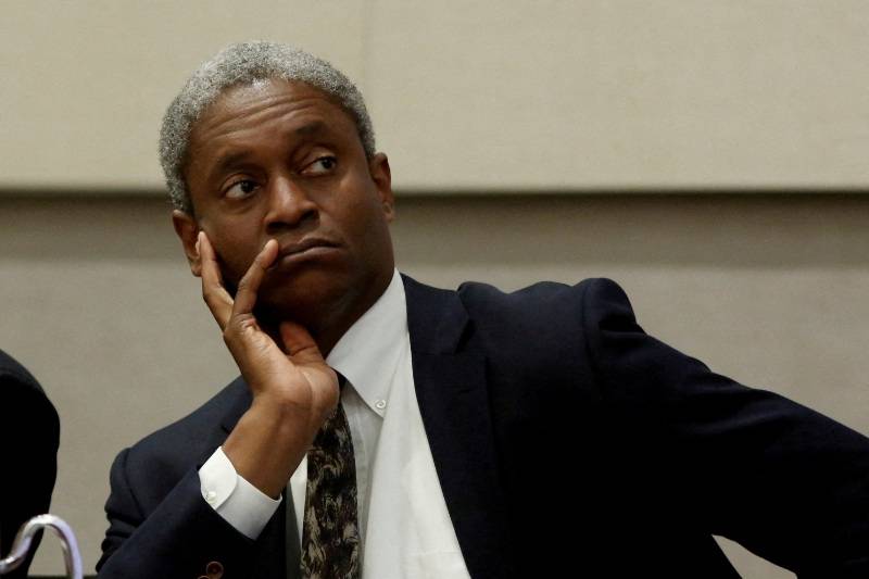 Presidente do Fed de Atlanta, Raphael Bostic, durante evento, em Atlanta
04/01/2019
REUTERS/Christopher Aluka Berry