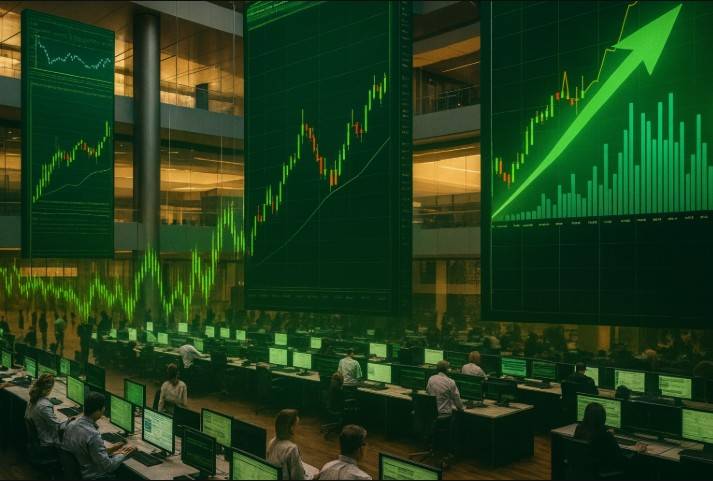 Ibovespa pode alcançar os 150 mil pontos? Imagem gerada com uso de IA/Rodrigo Petry