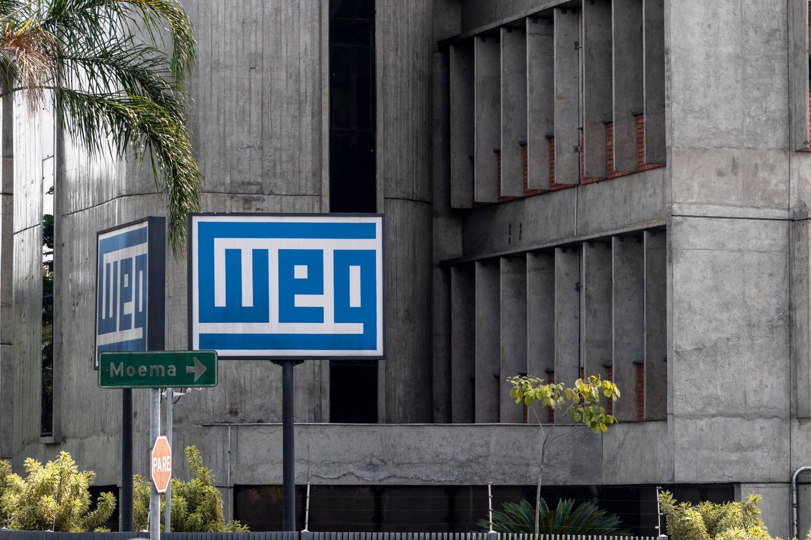 Logo da WEG (Foto: Adobe Stock)