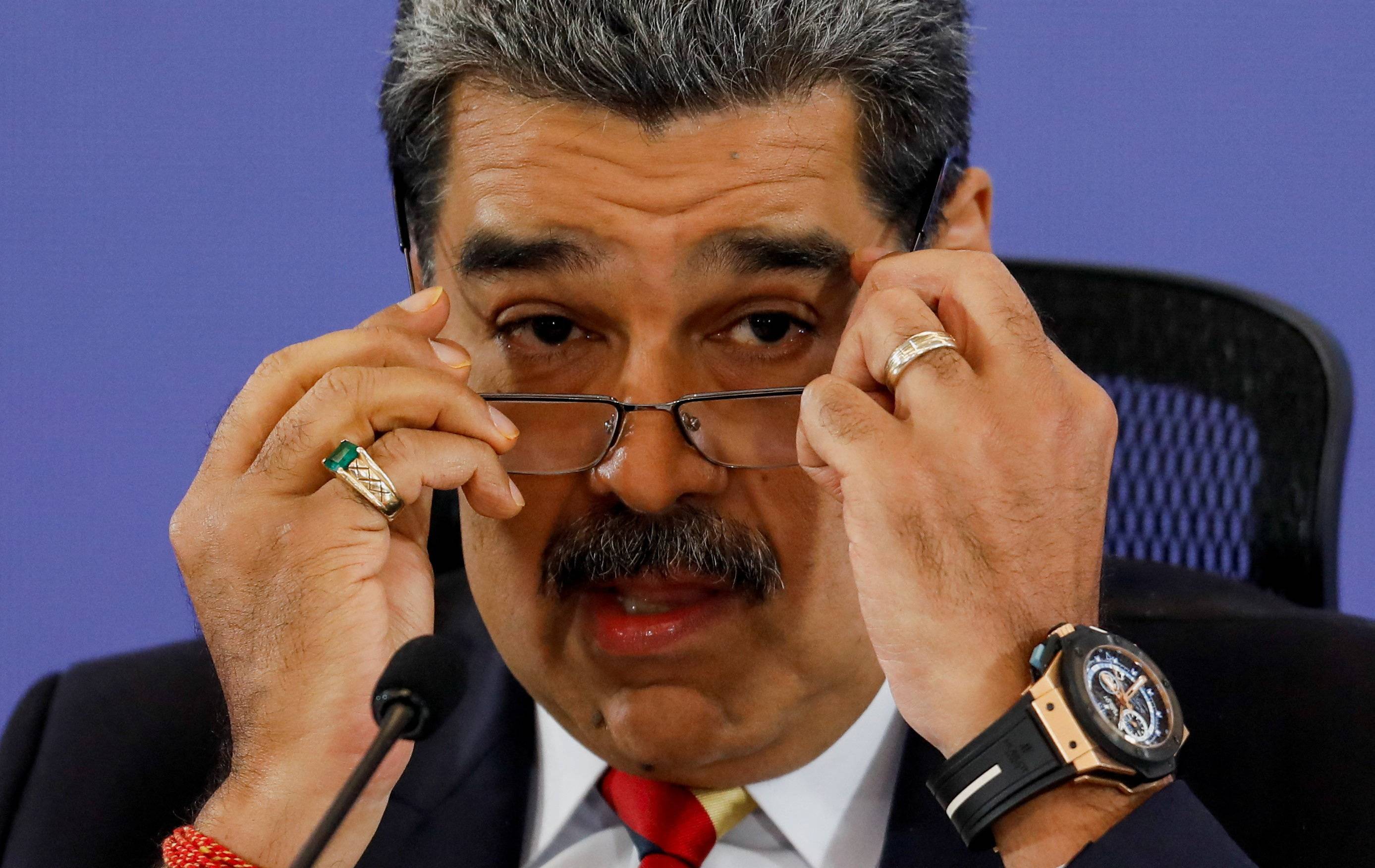 Nicolás Maduro, em 1º de setembro de 2025. REUTERS/Leonardo Fernandez Viloria

