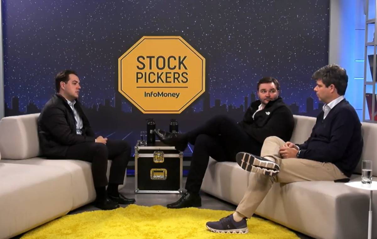 Luiz Eduardo Portella, fundador da Novus, e Rafael Gama, da Grifo Asset, participaram do Stock Pickers.
