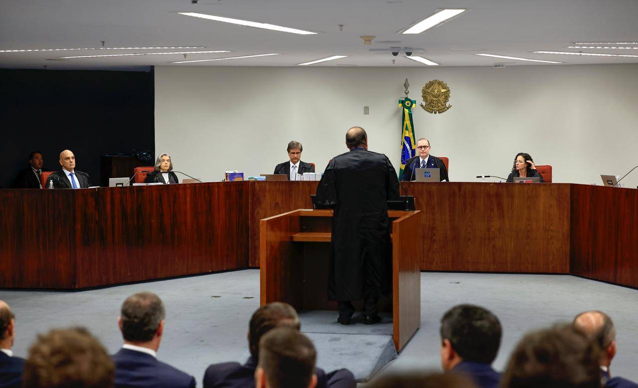 Dr. Celso Sanchez Vilardi em julgamento da denúncia sobre o núcleo 1 da Pet 12.100. Foto: Rosinei Coutinho/STF