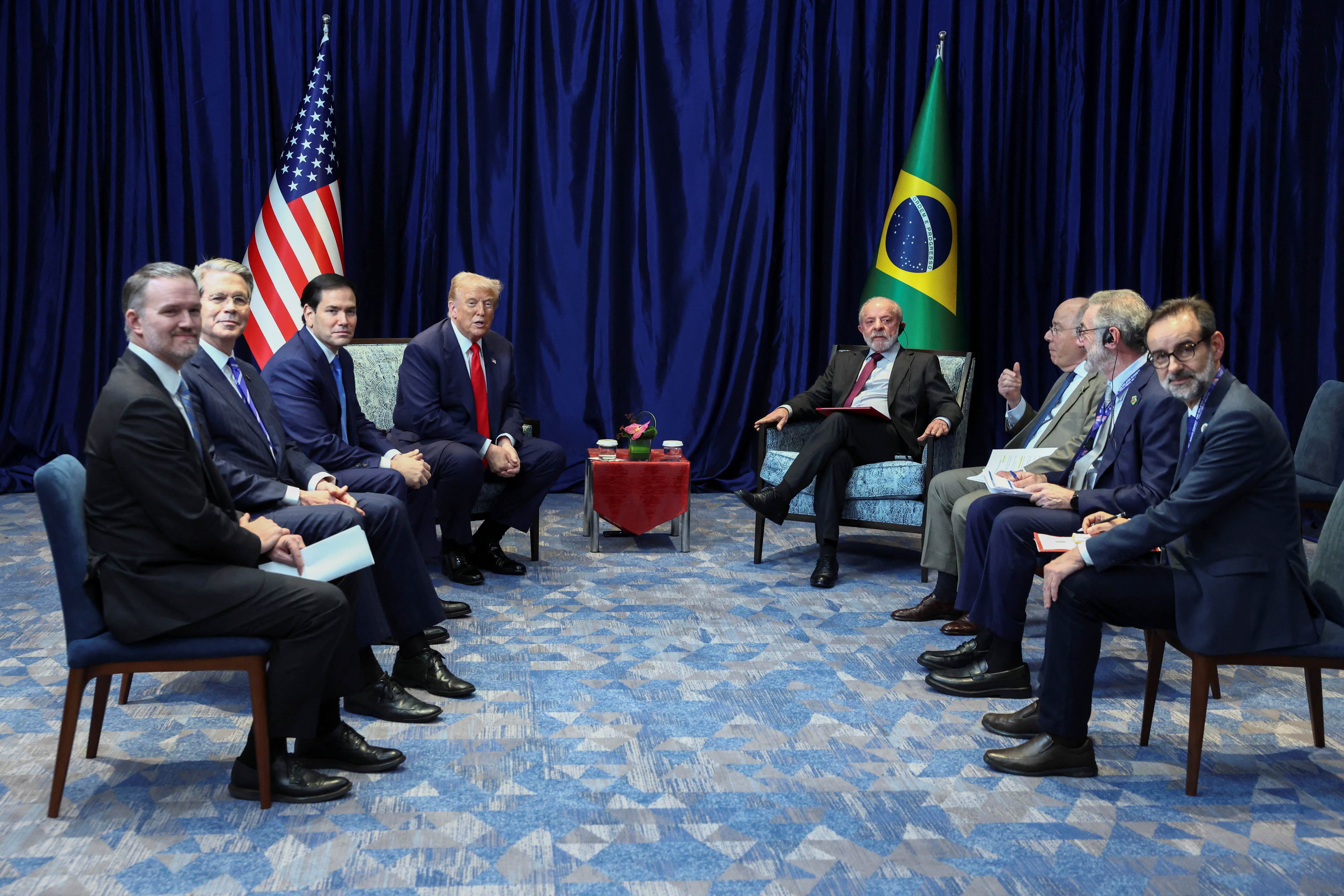 Representantes de Lula e Trump se reúnem nos EUA para discutir tarifaço