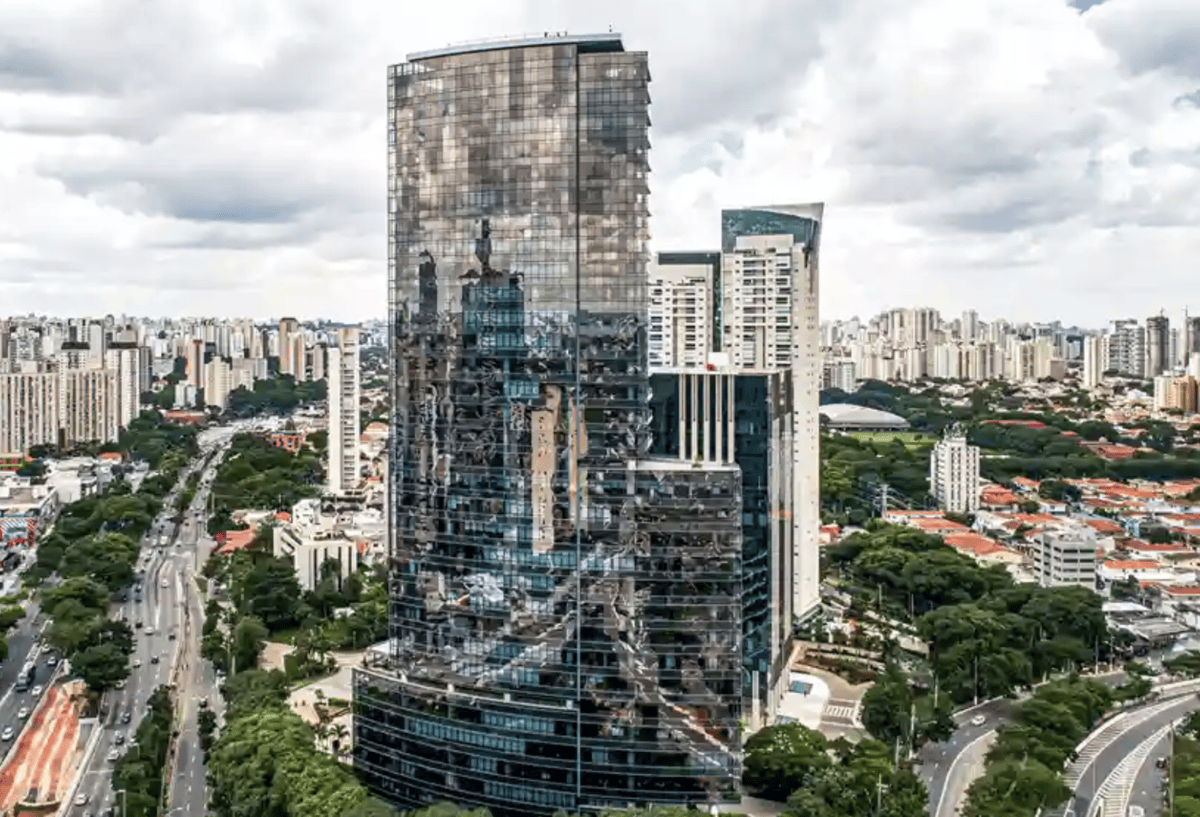 Edifício Berrini One, em São Paulo. Foto: Divulgação.