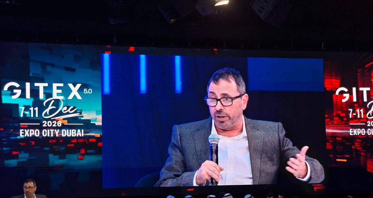 Andrew Feldman, CEO e cofundador da Cerebras Systems, durante a GITEX 2025, em Dubai (Foto: Roberto de Lira/InfoMoney)