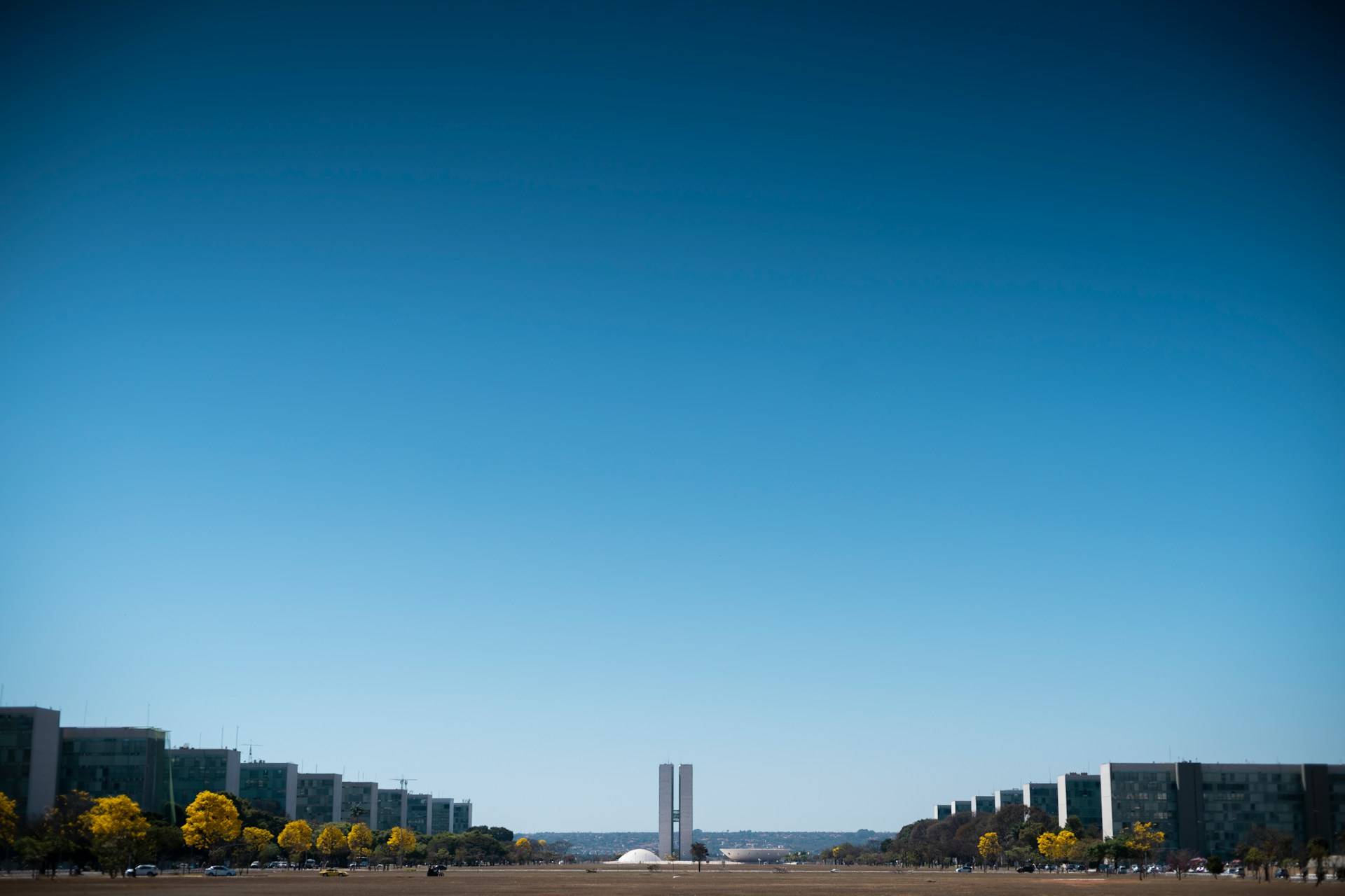 Imagem mostra a capital Brasília.