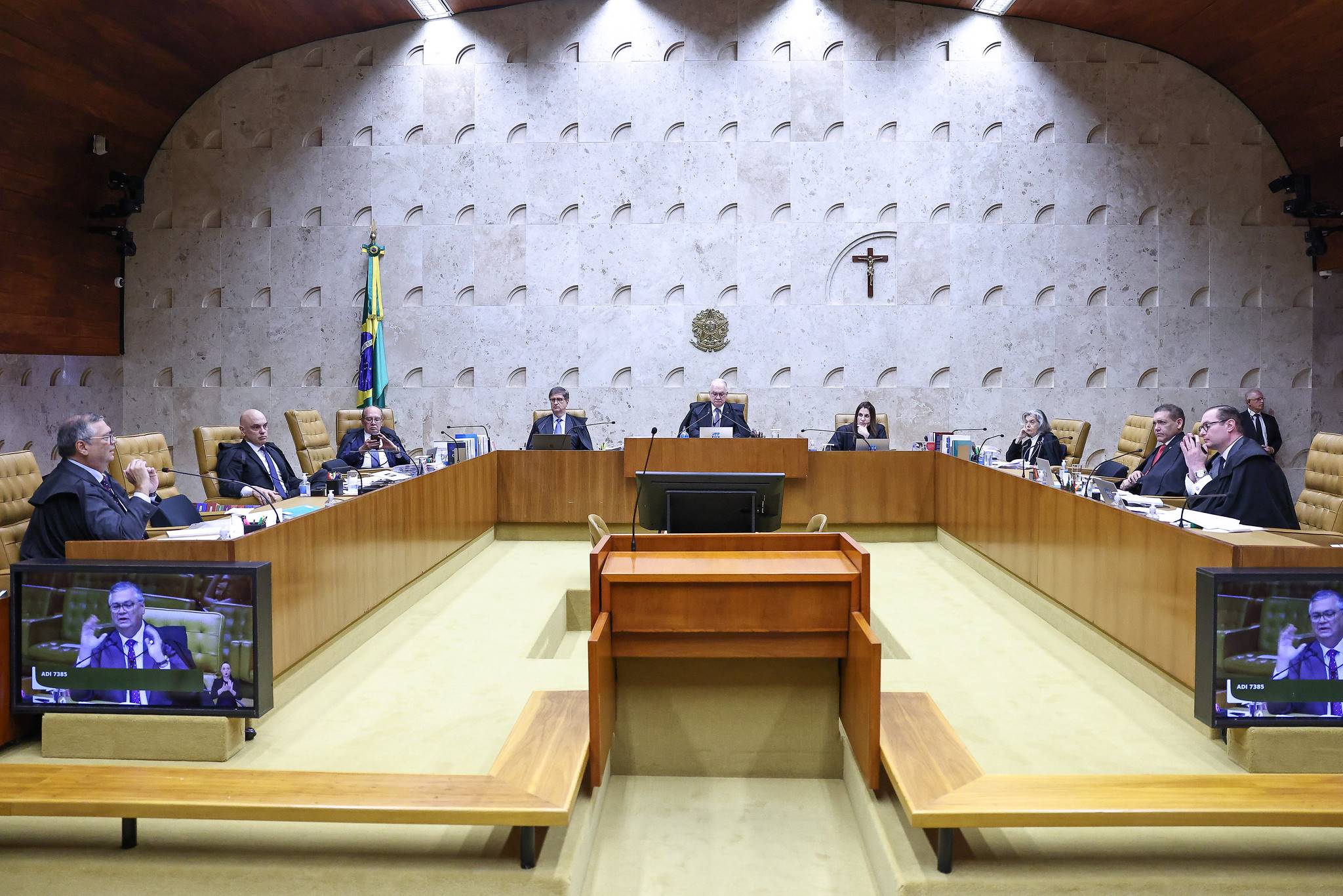 4 dez. 2025 - Sessão plenária do Supremo Tribunal Federal (STF). Foto: Antonio Augusto/STF