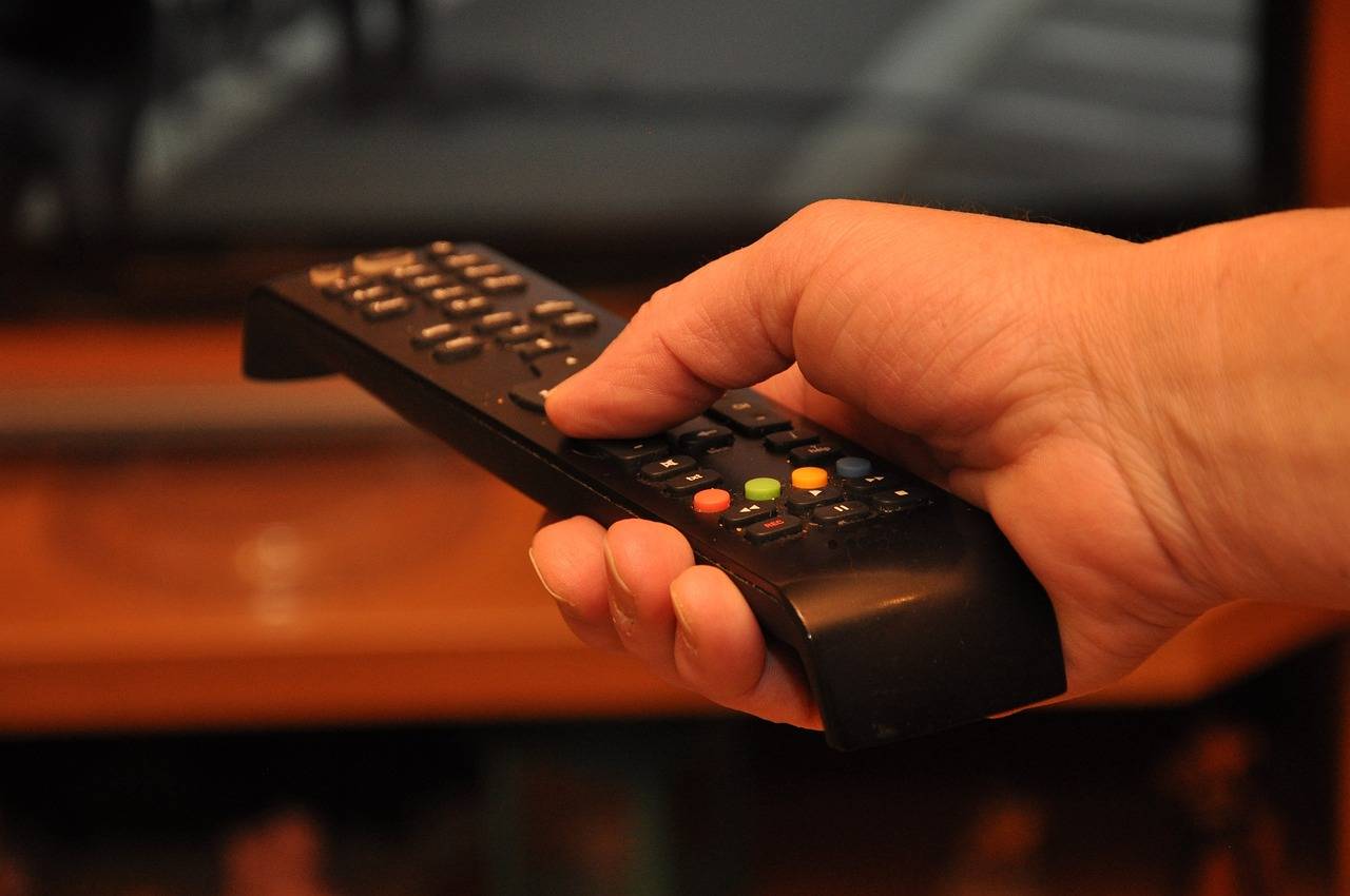 controle remoto de televisão