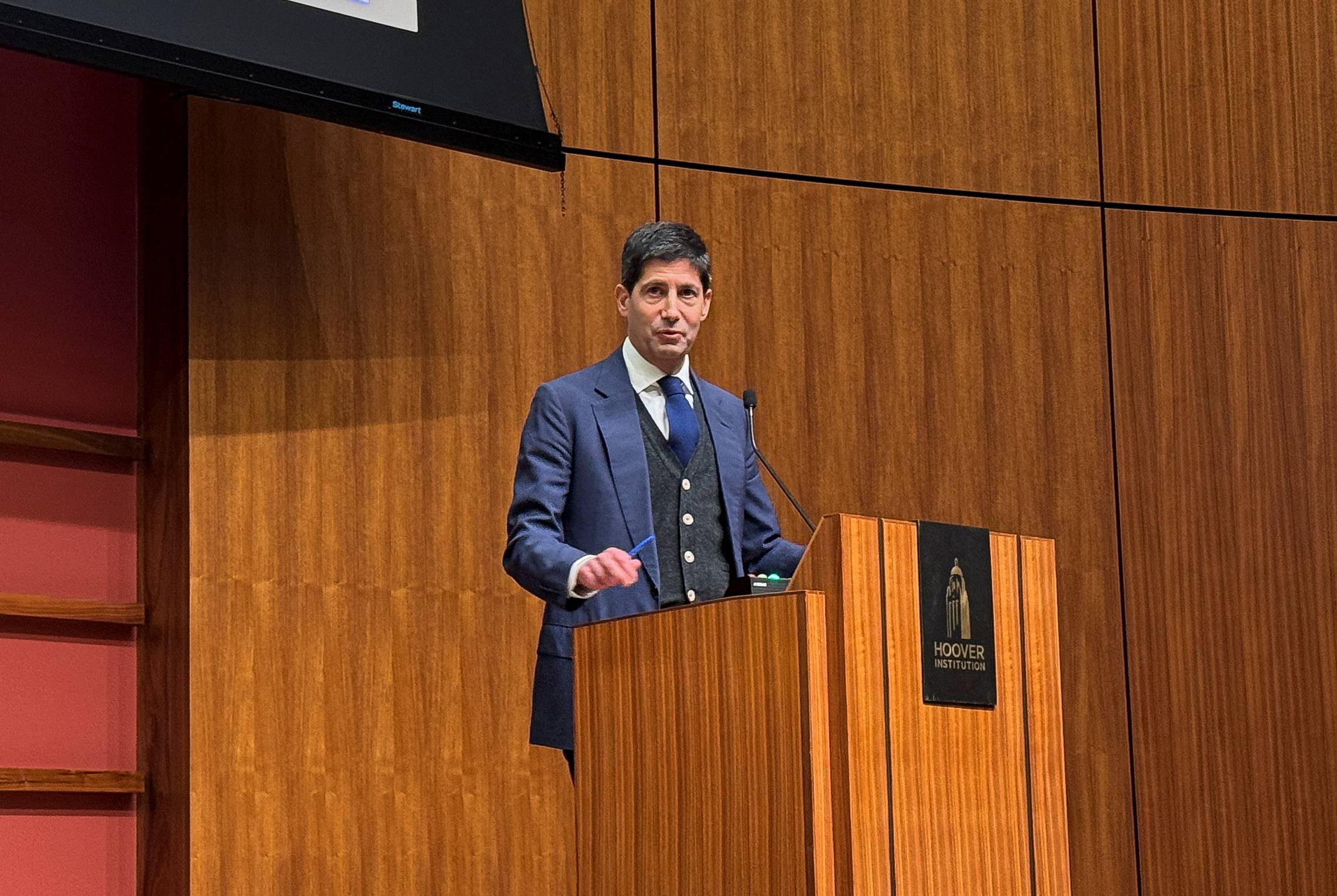 Ex-diretor do Federal Reserve Kevin Warsh
09/05/2025. REUTERS/Ann Saphir