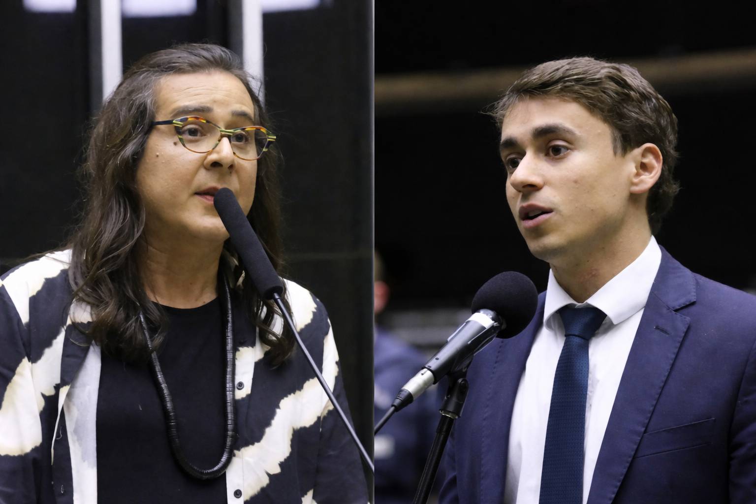 Nikolas Ferreira e Duda Salabert