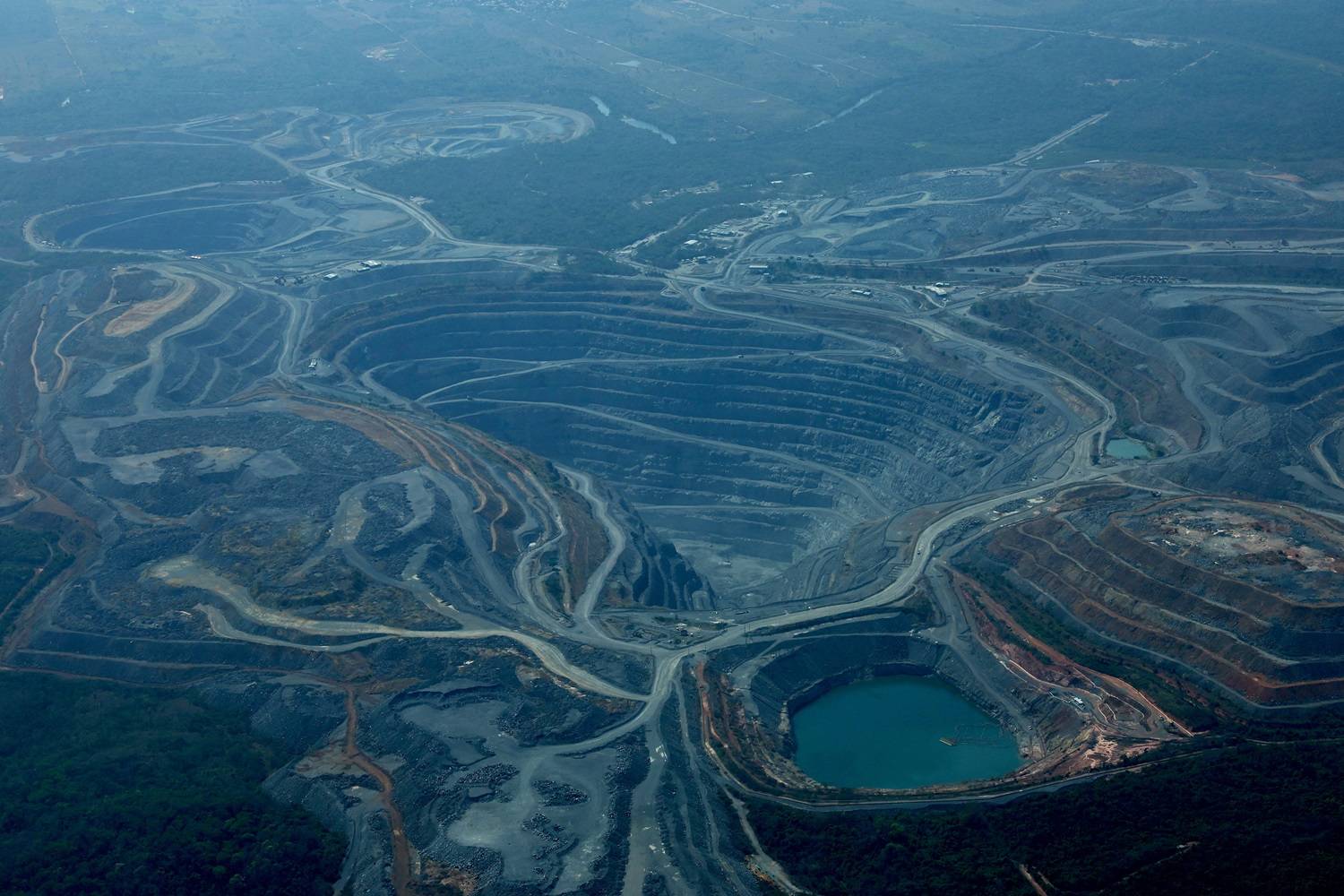 Mina de cobre Sossego, da Vale, no Pará. REUTERS/Amanda Perobelli