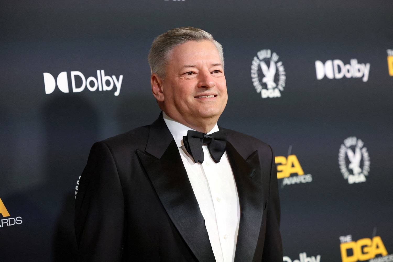 Ted Sarandos participa da 78ª edição anual do DGA Awards em Beverly Hills, Califórnia, Estados Unidos, em 7 de fevereiro de 2026. REUTERS/Mario Anzuoni