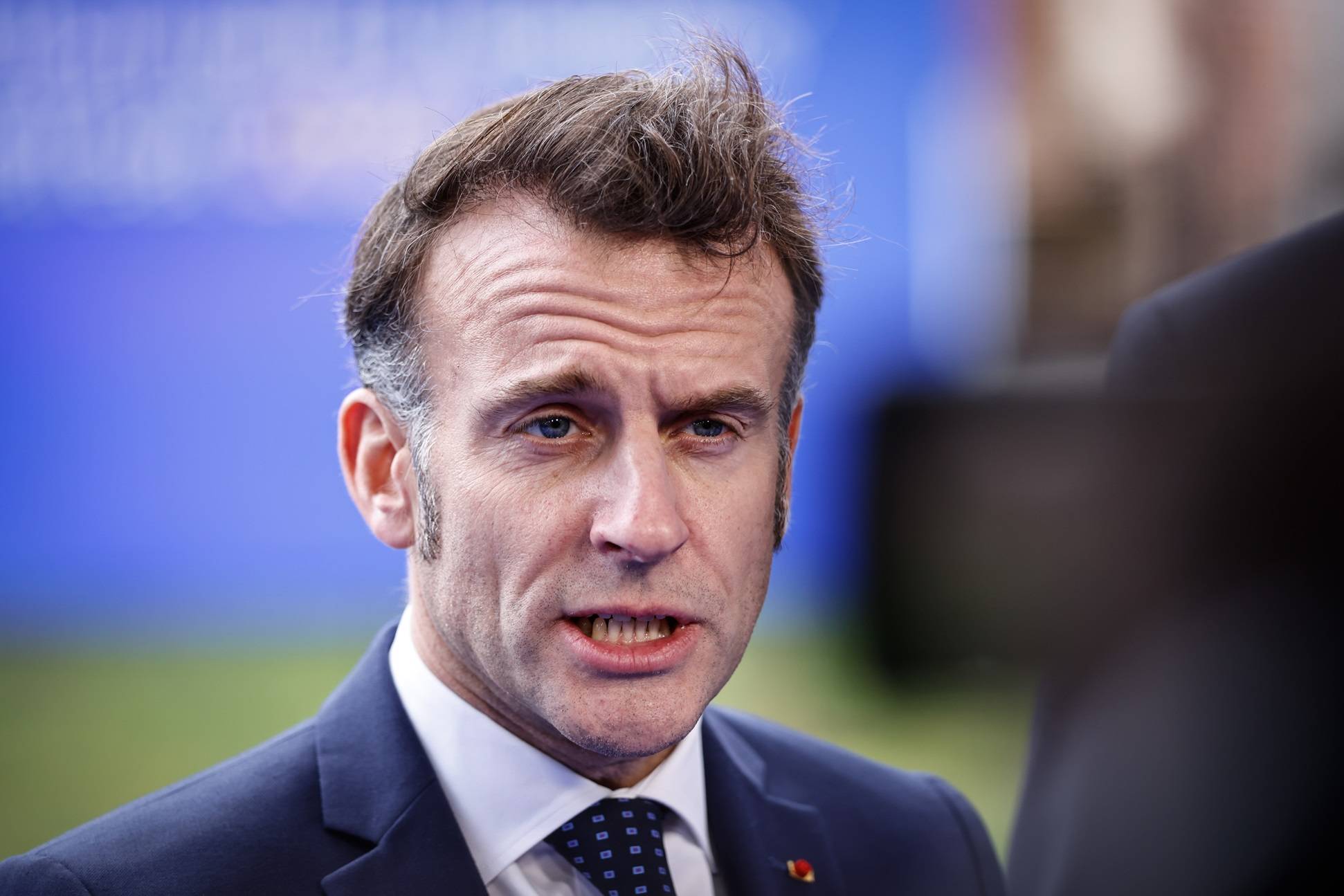 Emmanuel Macron (Bloomberg)