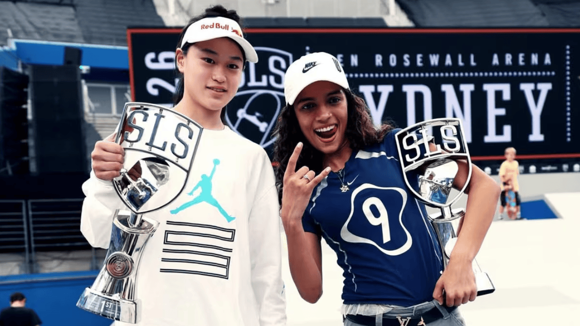 Rayssa Leal conquista o título da etapa de Sydney