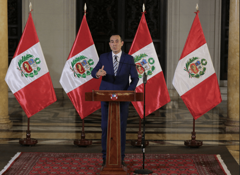 José Jeri, do Peru (Foto: REUTERS/Gerardo Marin)