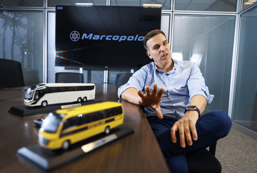 Andre Armaganijan, CEO da Marcopolo (Foto: REUTERS/Diego Vara)