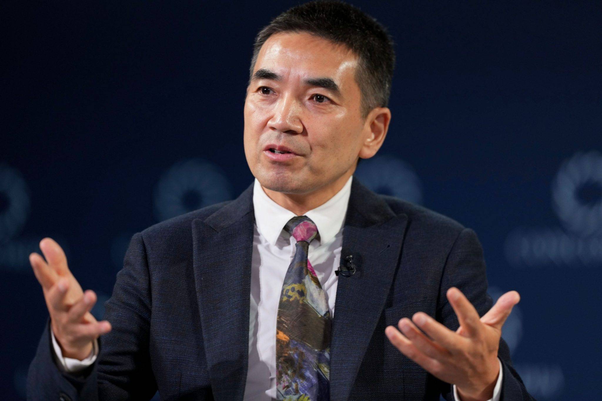 O CEO do Zoom, Eric Yuan (Foto: Leigh Vogel/Getty Images para o Concordia Summit/Fortune)
