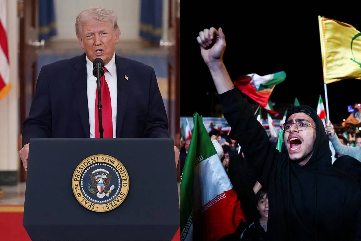 (Foto: Alex Brandon/Pool via REUTERS e Majid Asgaripour/WANA (West Asia News Agency)