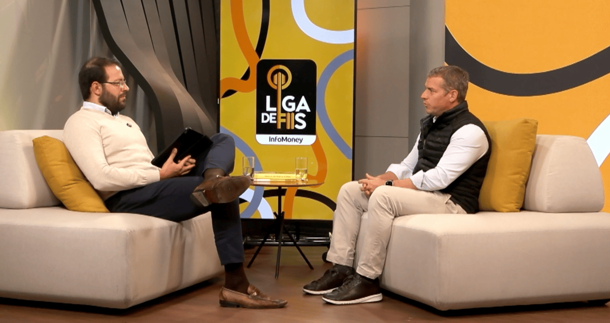 Adriano Mantesso, gestor do TVRI11, no Liga de FIIs. Foto: Divulgação.