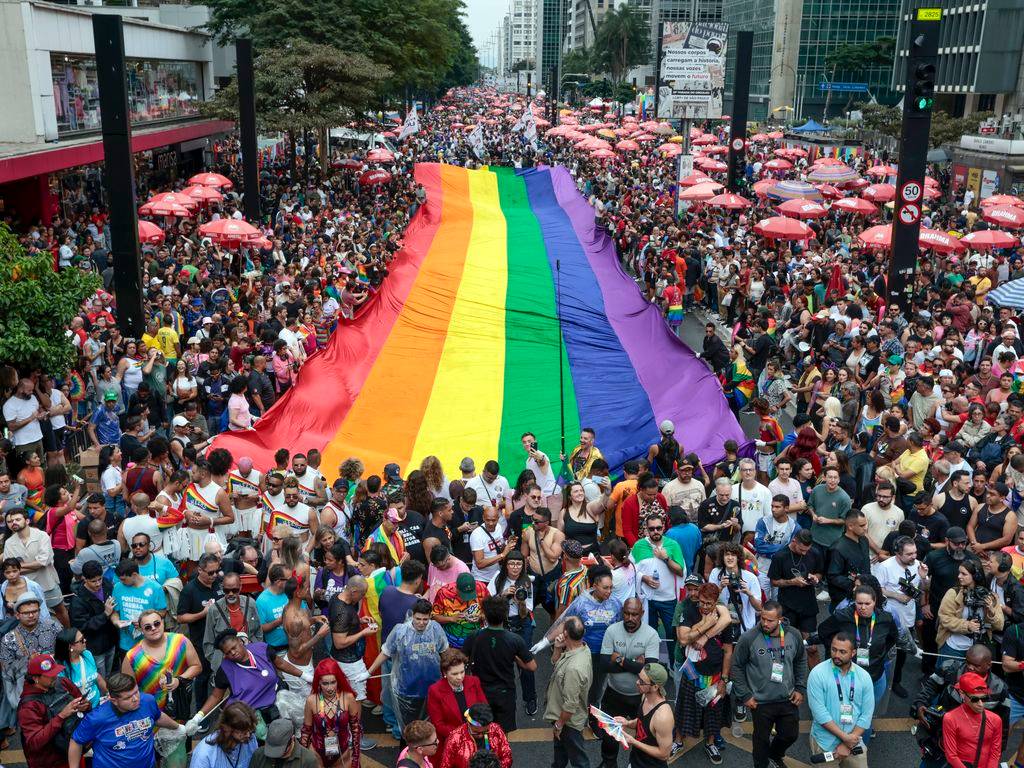 29ª Parada do Orgulho LGBT+. Foto: Paulo Pinto/Agência Brasil