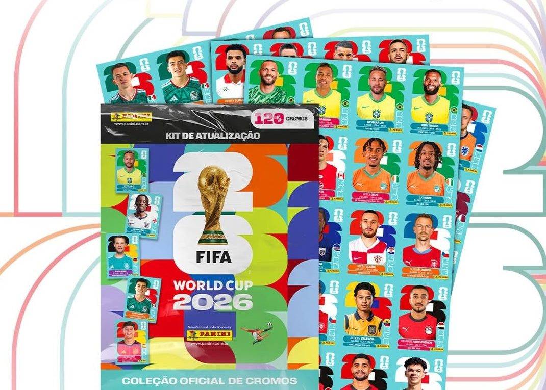 (Foto: Reprodução do Instagram/@panini_sport_brasil)