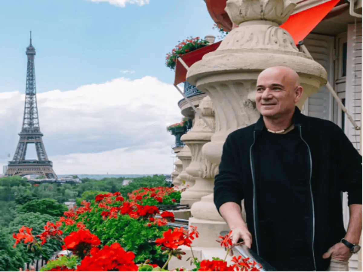 Andre Agassi; Foto: reprodução instagram.