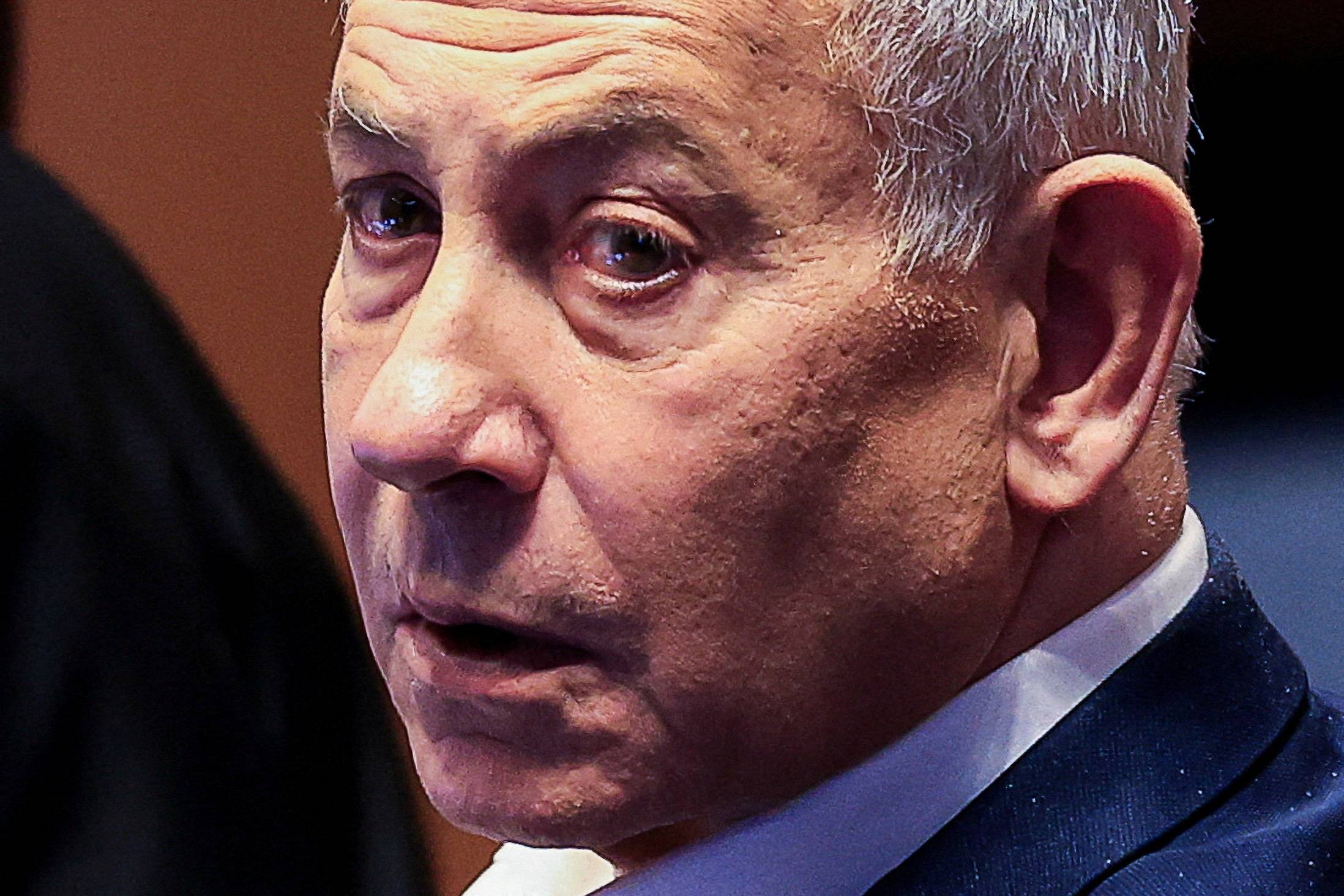 O primeiro-ministro israelense, Benjamin Netanyahu, participa de sessão no Knesset em Jerusalém
16 de julho de 2026
REUTERS/Ronen Zvulun