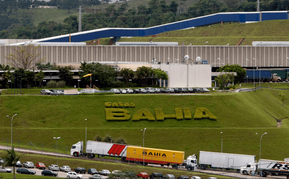 Vista geral do depósito de eletrodomésticos da Casas Bahia em Jundiaí, em 4 de dezembro de 2009