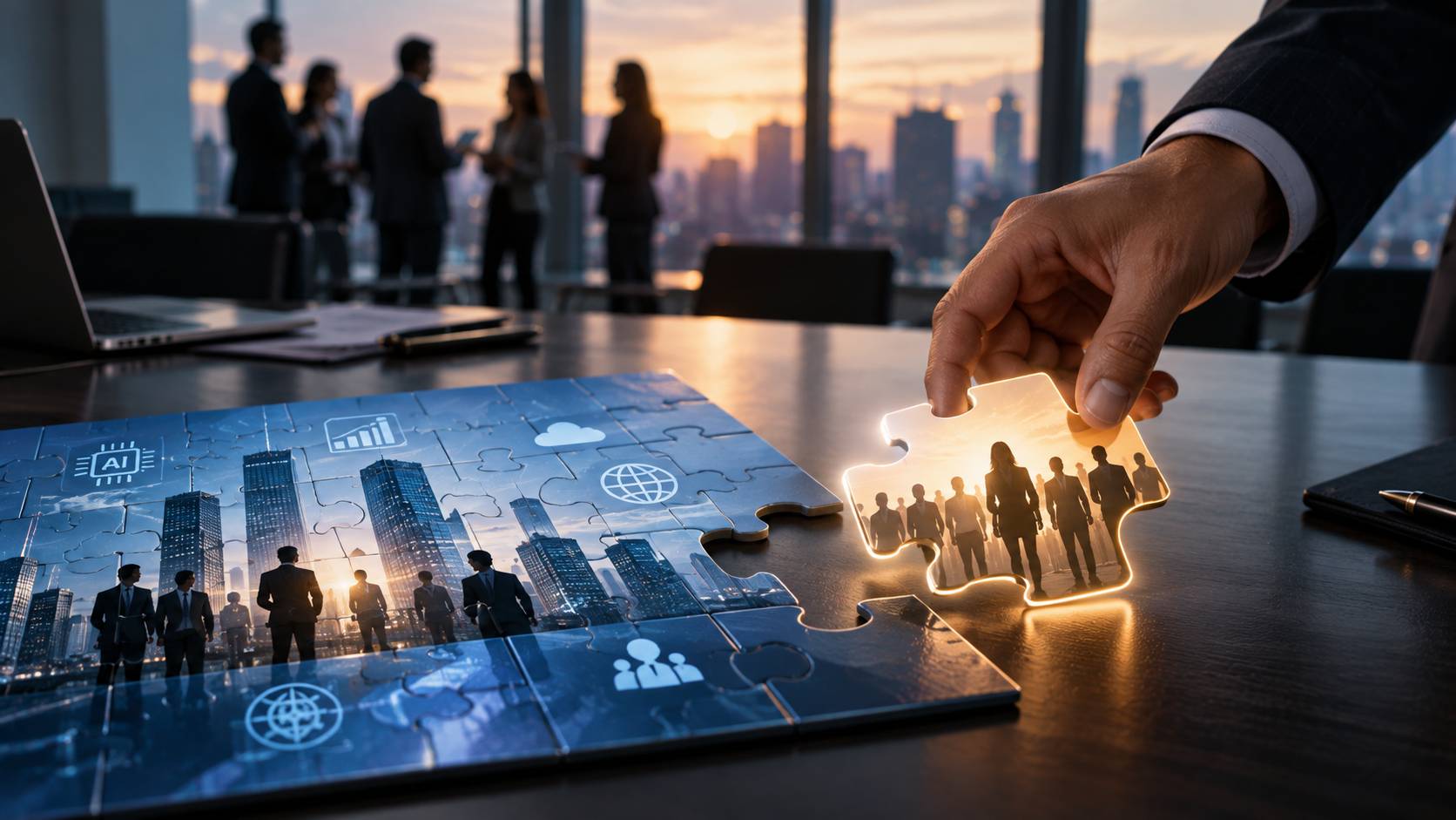 Apenas 10% dos executivos consideram adequado o modelo de negócios atual diante das novas demandas (Foto: Inteligência Artificial)
